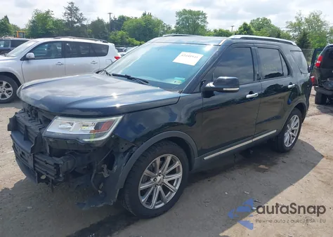 2016 Ford Explorer Limited из США, поврежденный, VIN 1FM5K8F81GGC14035